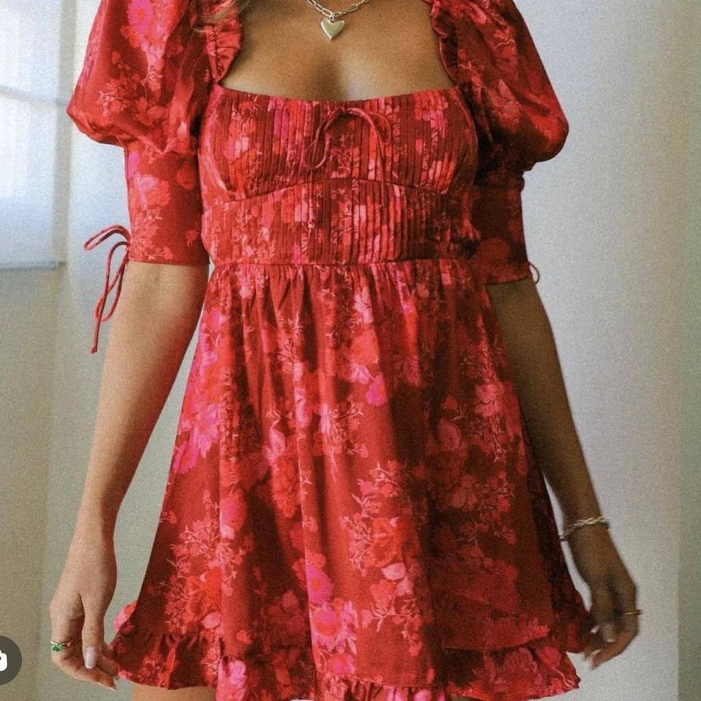 For Love & Lemons - Alia Mini Dress Size Xs